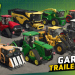 Maschinen & Produkte im Landwirtschafts-Simulator 25: Garage Trailer präsentiert Marken